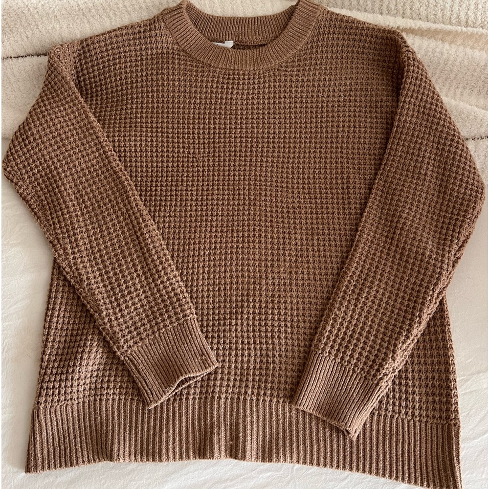 Brown Knit Sweater